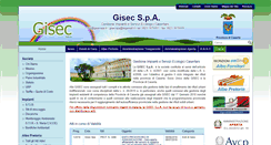 Desktop Screenshot of gisecspa.it